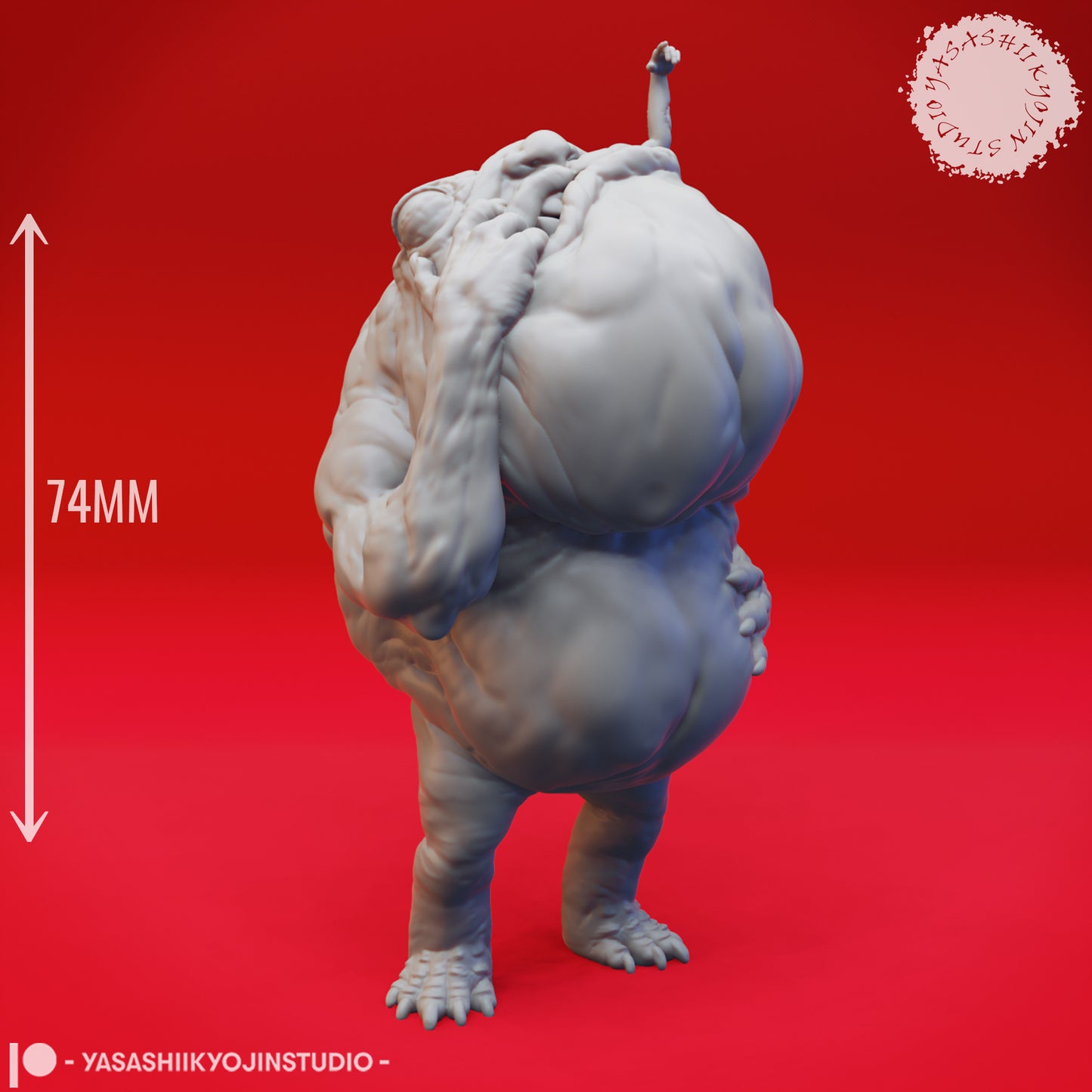 Feeding Banderhobb - Tabletop Miniature (Pre-Supported STL)