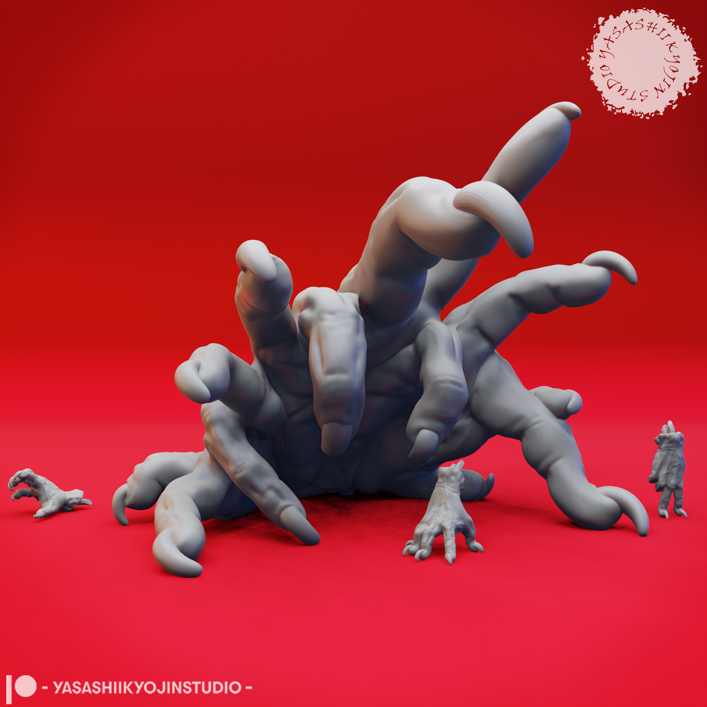 Crawling Claw - Elden - 3D Printed Mini for Tabletop Gaming, DnD, Pathfinder, Daggerheart, Kings of War and other RPG's