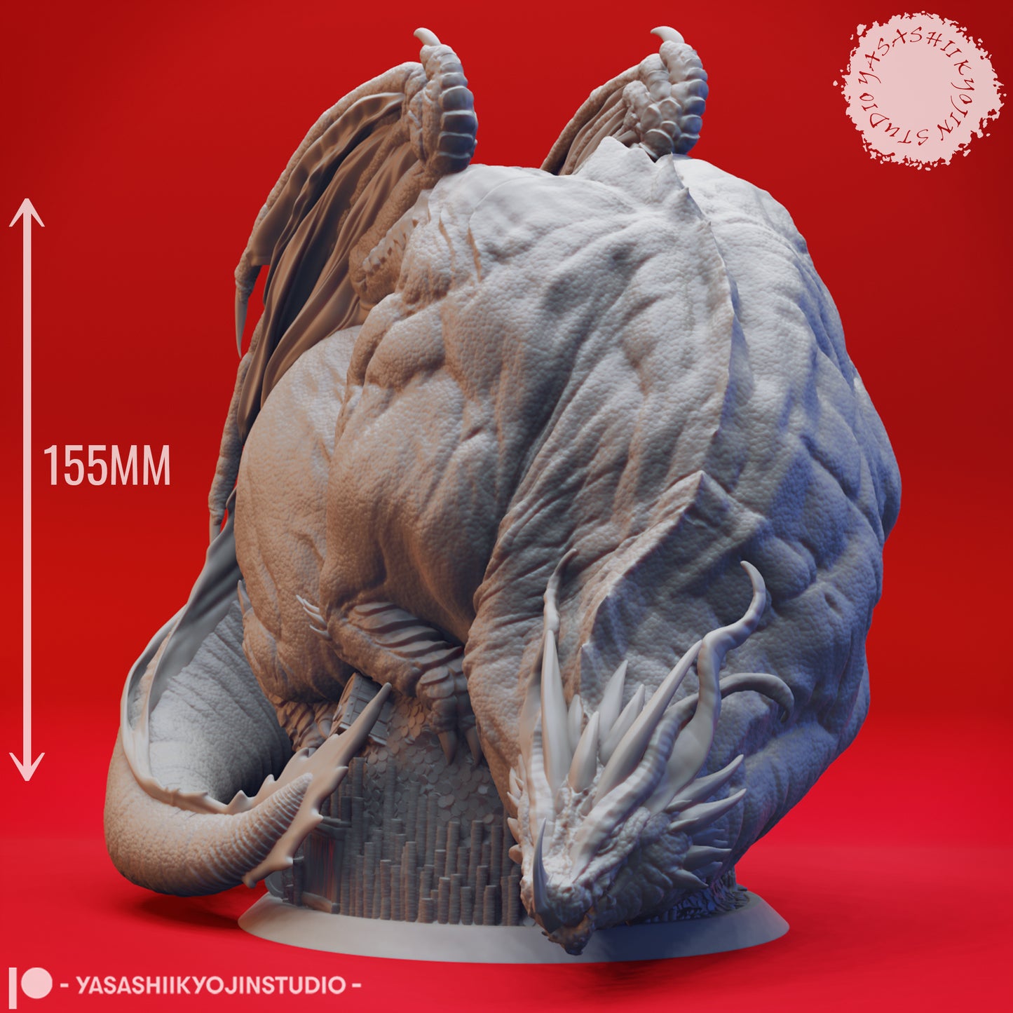 Themberchaud - Tabletop Miniature (Pre-Supported)