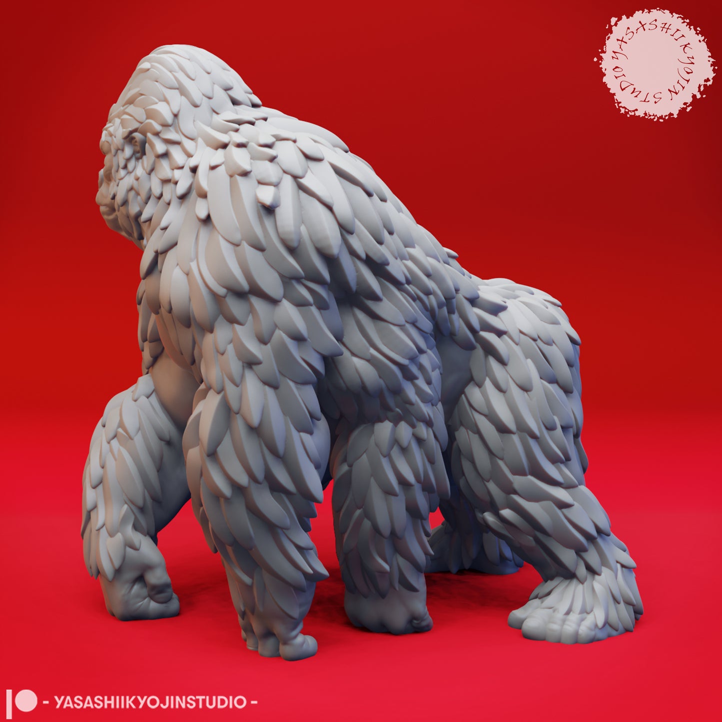Girallon - 3D Printed Mini for Tabletop Gaming, Dungeons and Dragons, Pathfinder, Kings of War and other RPG's