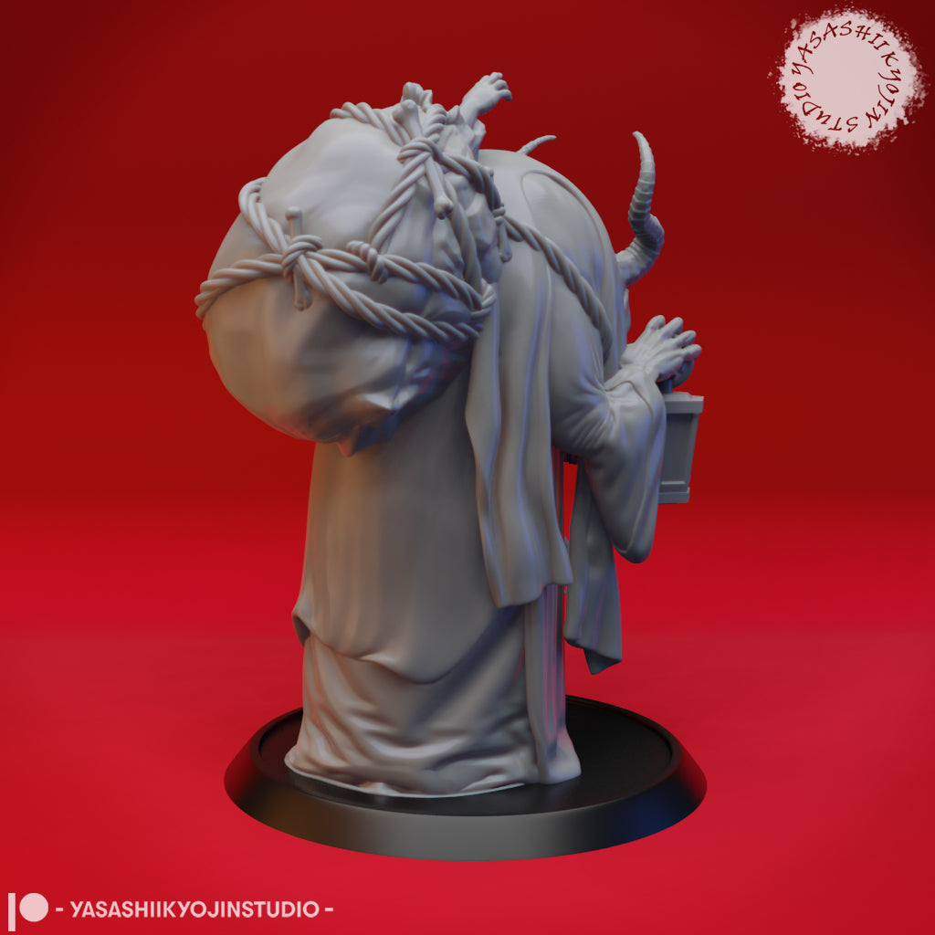 Krampus - 3D Printed Mini for Tabletop Gaming, Dungeons and Dragons, Pathfinder, Kings of War and other RPG's