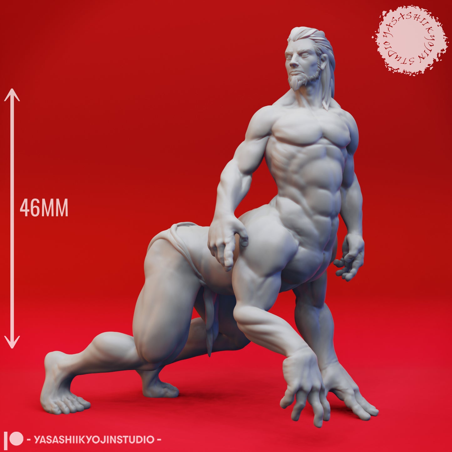 Mantaur - Tabletop Miniature STL