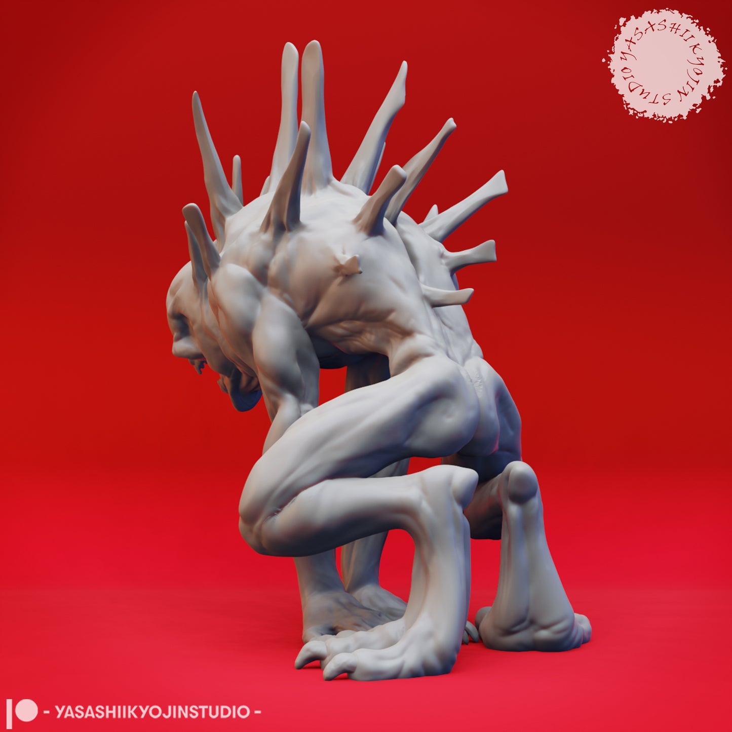 Nothic - Intent - 3D Printed Mini for Tabletop Gaming, Dungeons and Dragons, Pathfinder, Kings of War and other RPG's