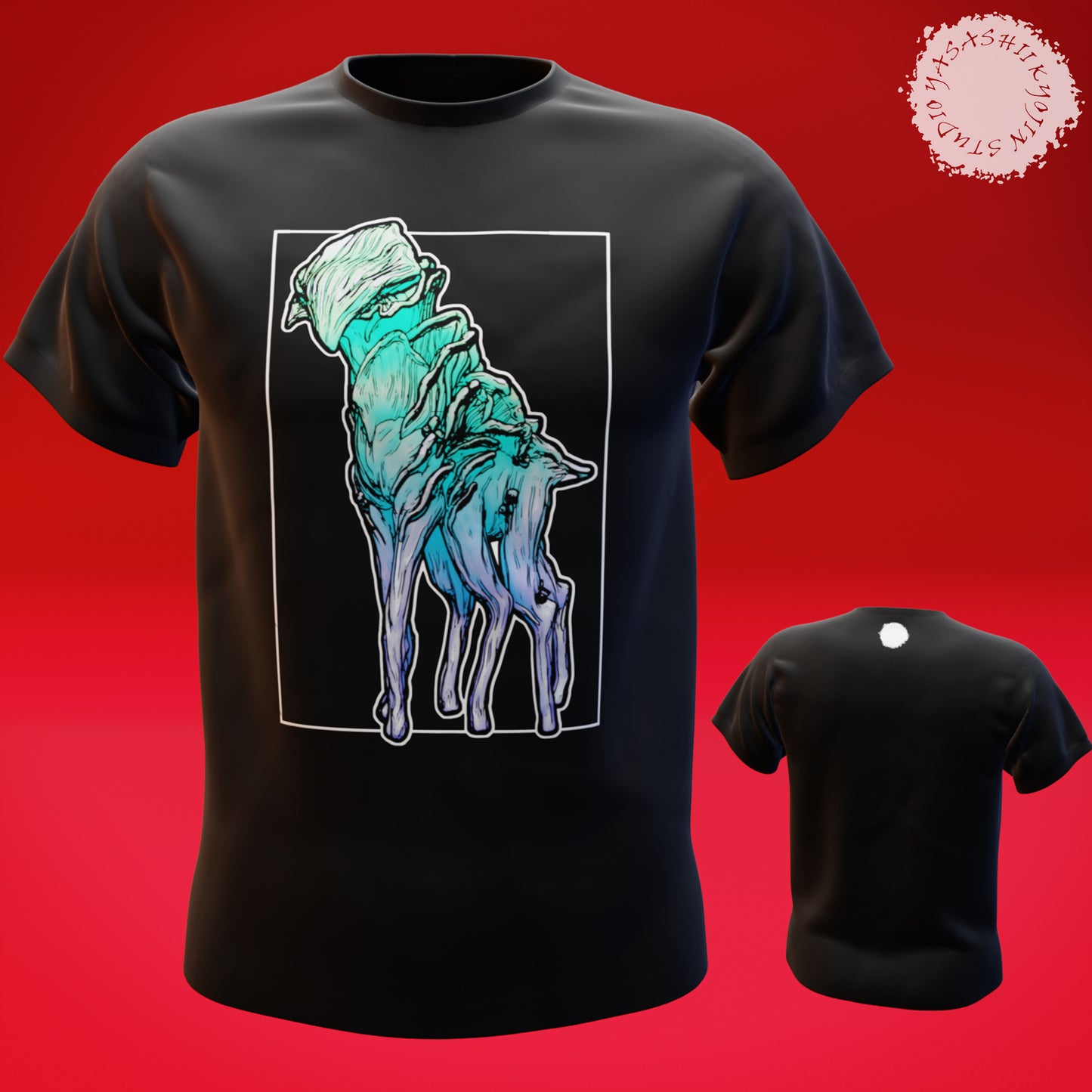 Fantasy T-shirt - Myconid Guardian - Tabletop Gaming, Dungeons and Dragons, Pathfinder, Kings of War and other RPG's