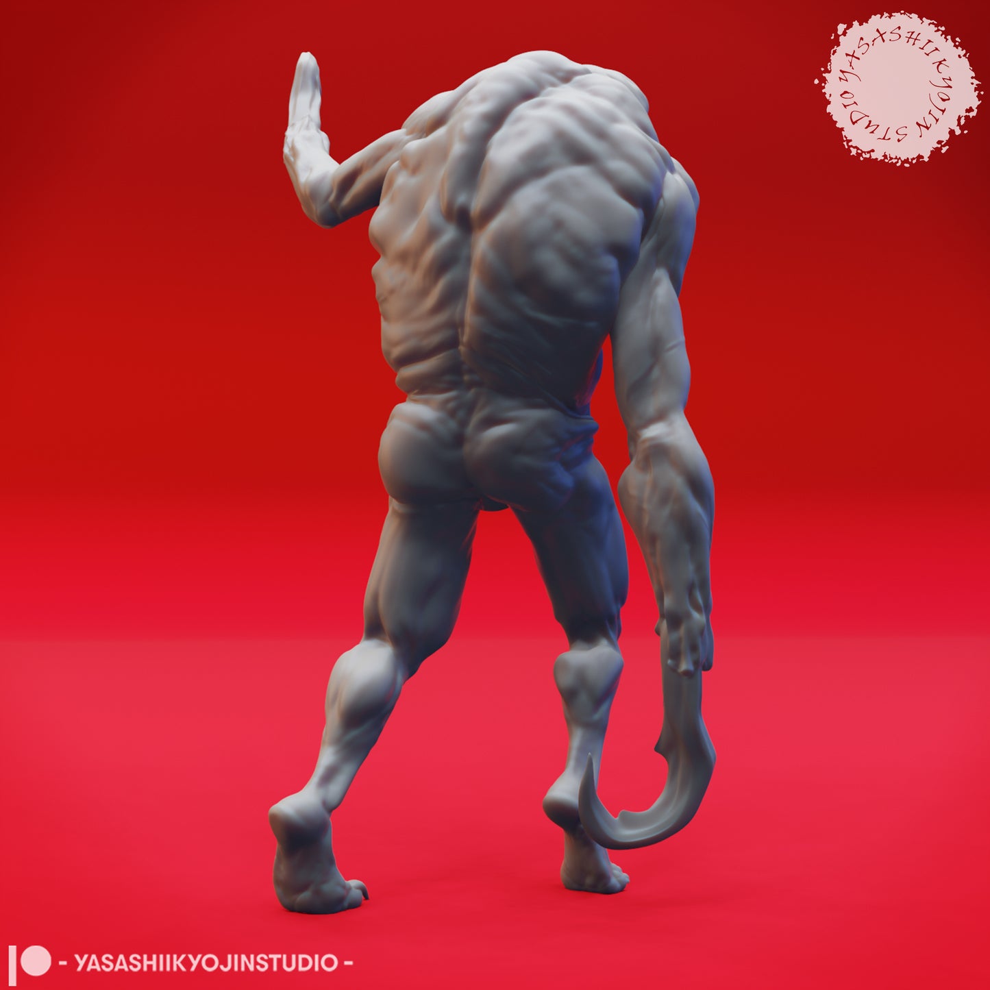 Sorrowsworn - The Angry - 3D Printed Mini for Tabletop Gaming, Dungeons and Dragons, Pathfinder, Kings of War and other RPG's
