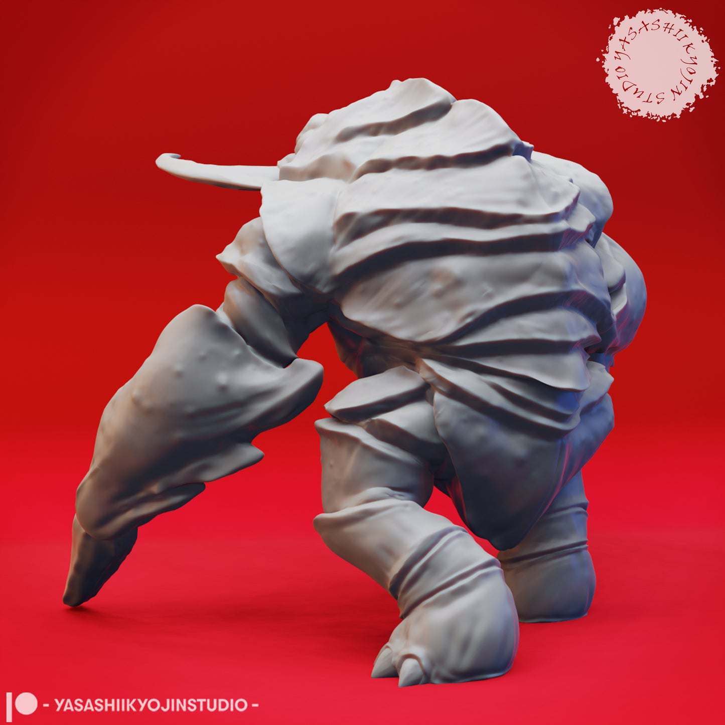 Umber Hulk - Screeching - 3D Printed Mini for Tabletop Gaming, Dungeons and Dragons, Pathfinder, Kings of War and other RPG's