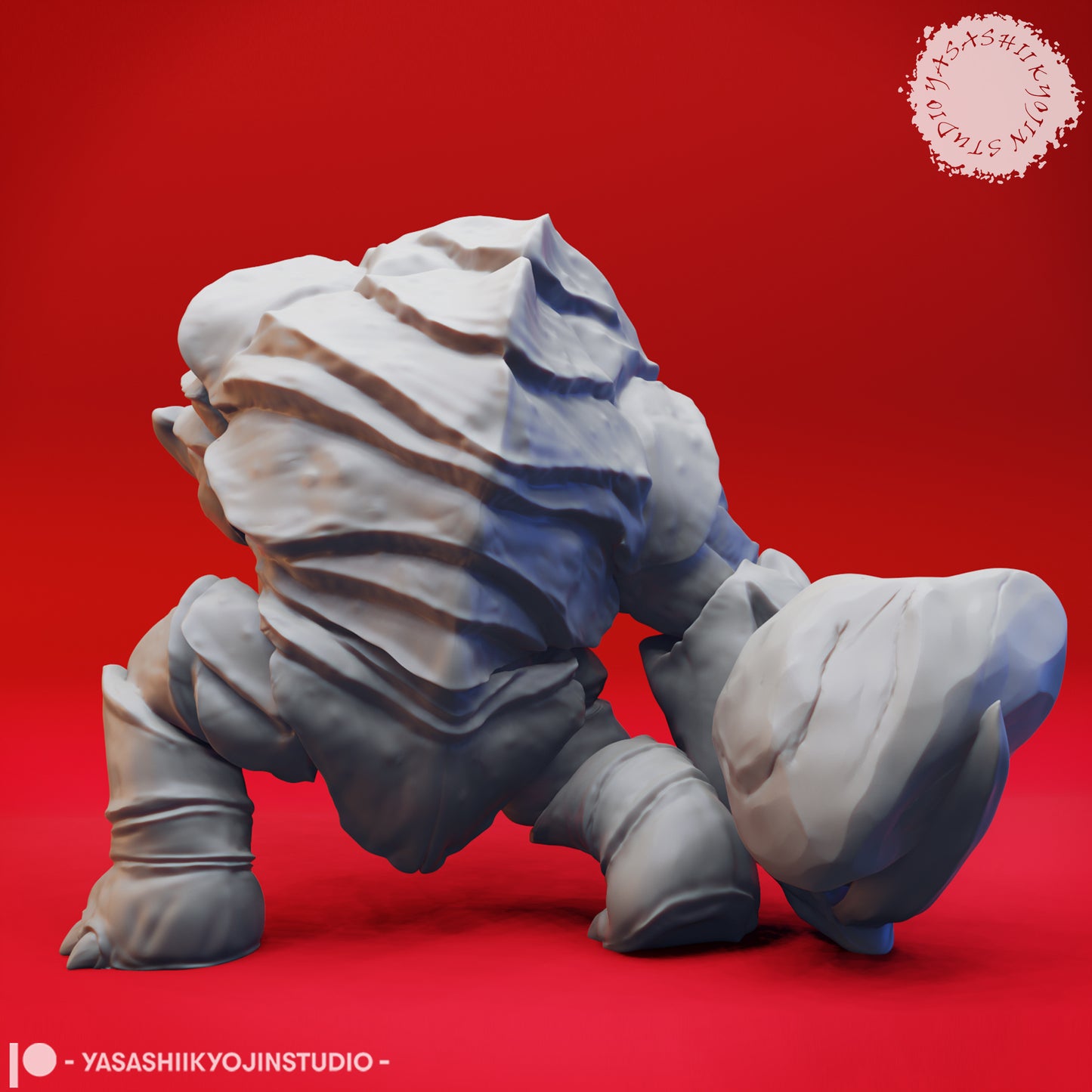 Umber Hulk - Lobbing - Tabletop Miniature (Pre-Supported STL)