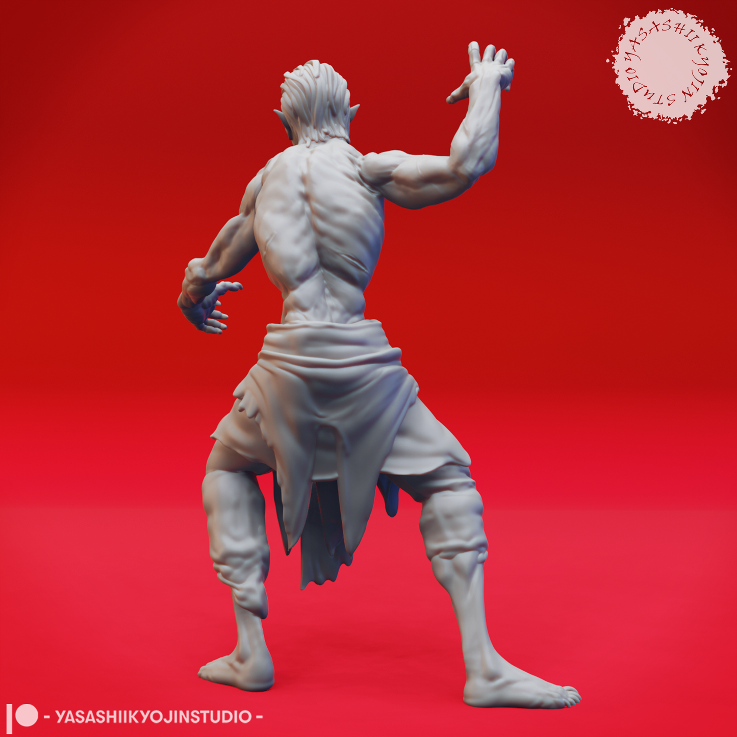 Vampire Spawn - Swiping - 3D Printed Minis for Tabletop Gaming, Dungeons and Dragons, Pathfinder, Kings of War and other RPG's