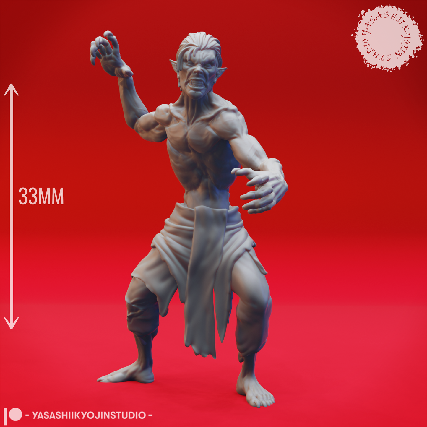 Nest of Vampire Spawn - Bundle - 3D Printed Minis for Tabletop Gaming, Dungeons and Dragons, Pathfinder, Kings of War and other RPG's