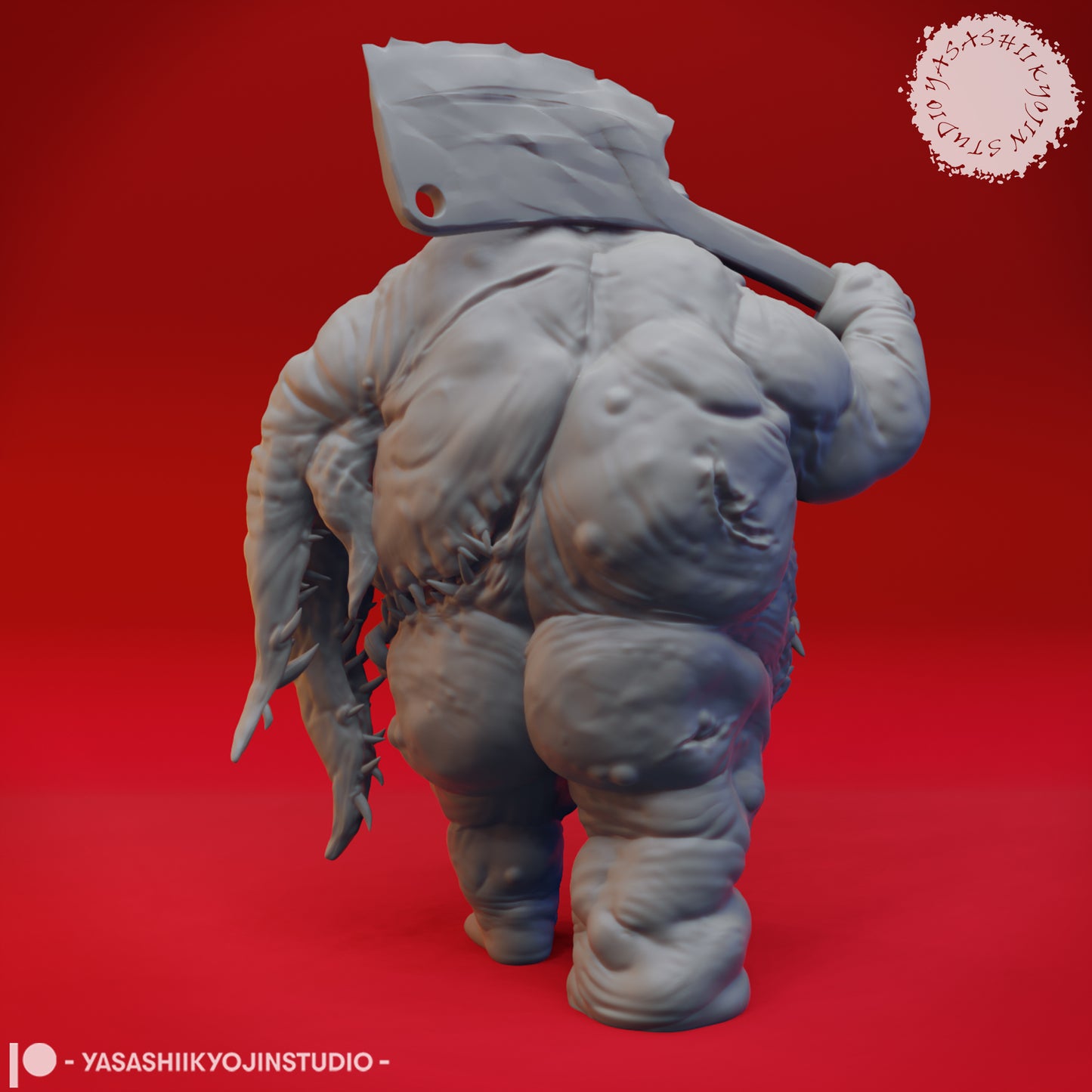 Gluttony Demon - Tabletop Miniature STL