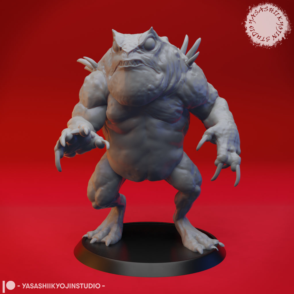 Slaad (Red) - Tabletop Miniature STL