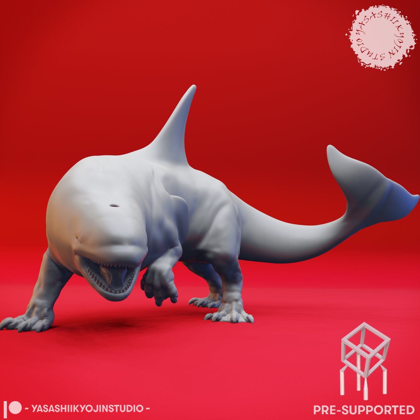 Akhlut - Aggravated - Tabletop Miniature (Pre-Supported STL)