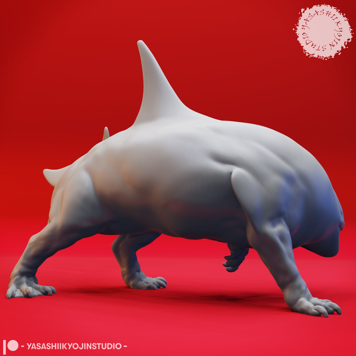Akhlut - Aggravated - Tabletop Miniature (Pre-Supported STL)