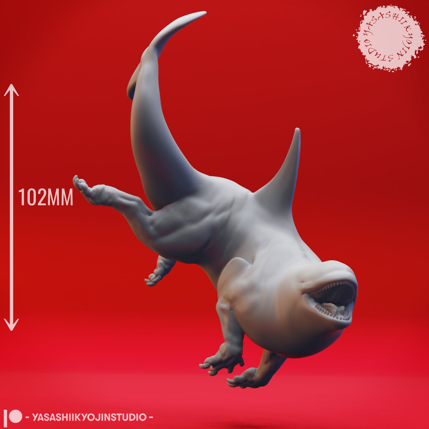 Akhlut - Diving - Tabletop Miniature (Pre-Supported STL)