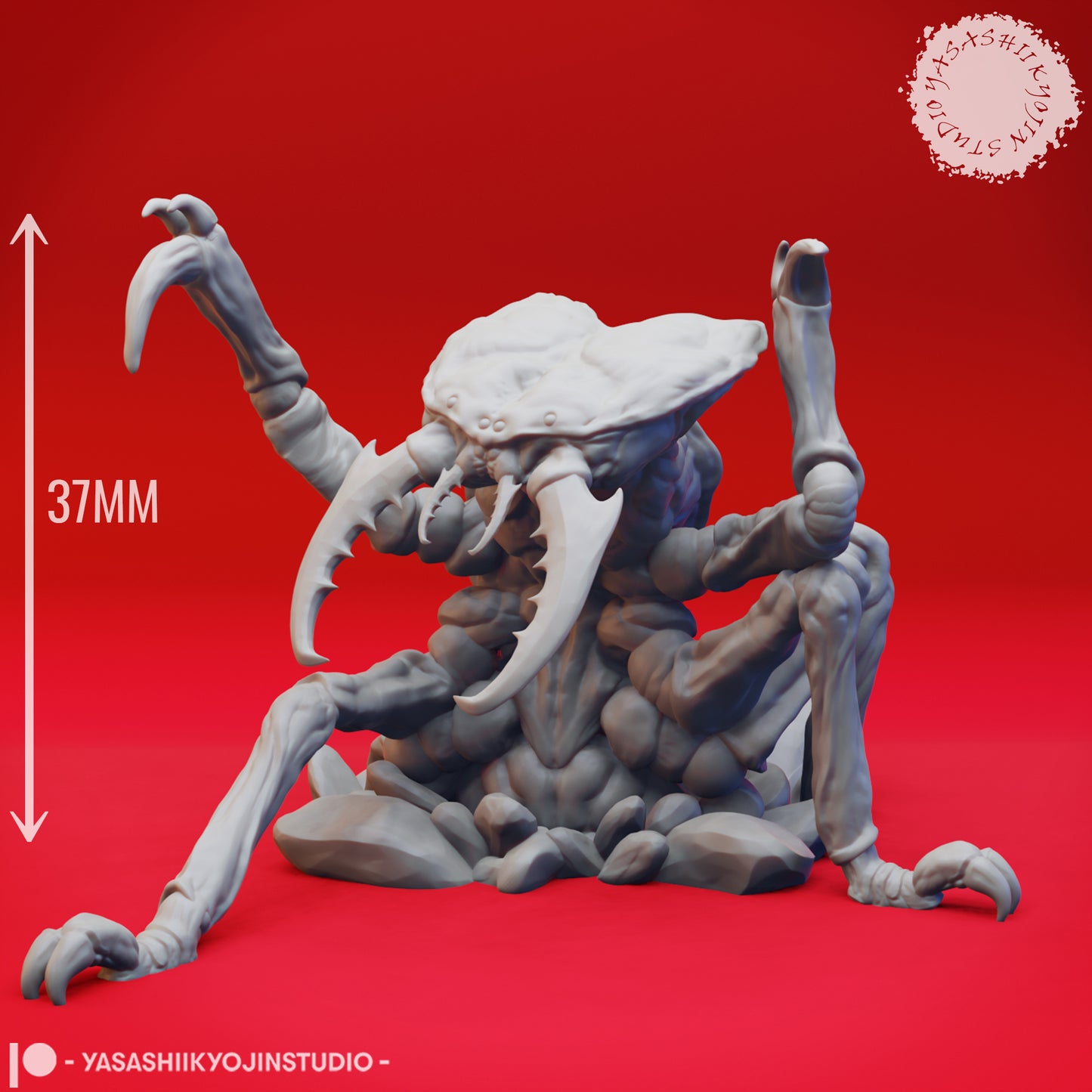 Ankheg - Bursting - Tabletop Miniature (Pre-Supported STL)