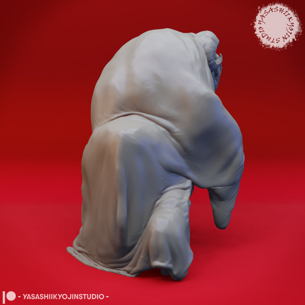 Auril - 1st Form - 3D Printed Mini for Tabletop Gaming, Dungeons and Dragons, Pathfinder, Kings of War and other RPG's