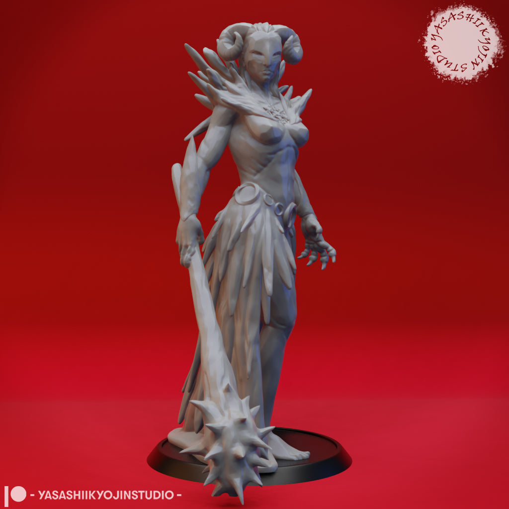 Auril - 2nd Form - 3D Printed Mini for Tabletop Gaming, Dungeons and Dragons, Pathfinder, Kings of War and other RPG's