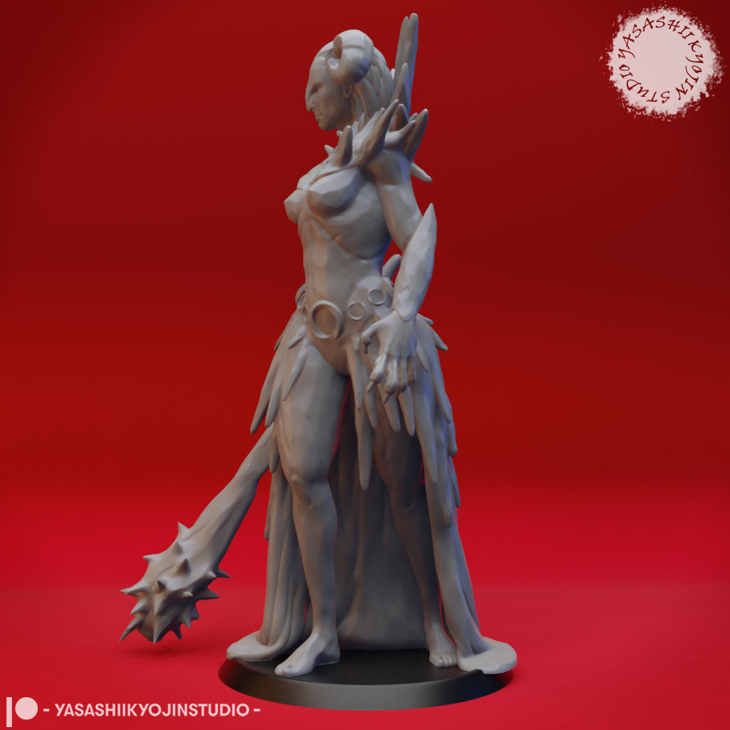 Auril - 2nd Form - 3D Printed Mini for Tabletop Gaming, Dungeons and Dragons, Pathfinder, Kings of War and other RPG's