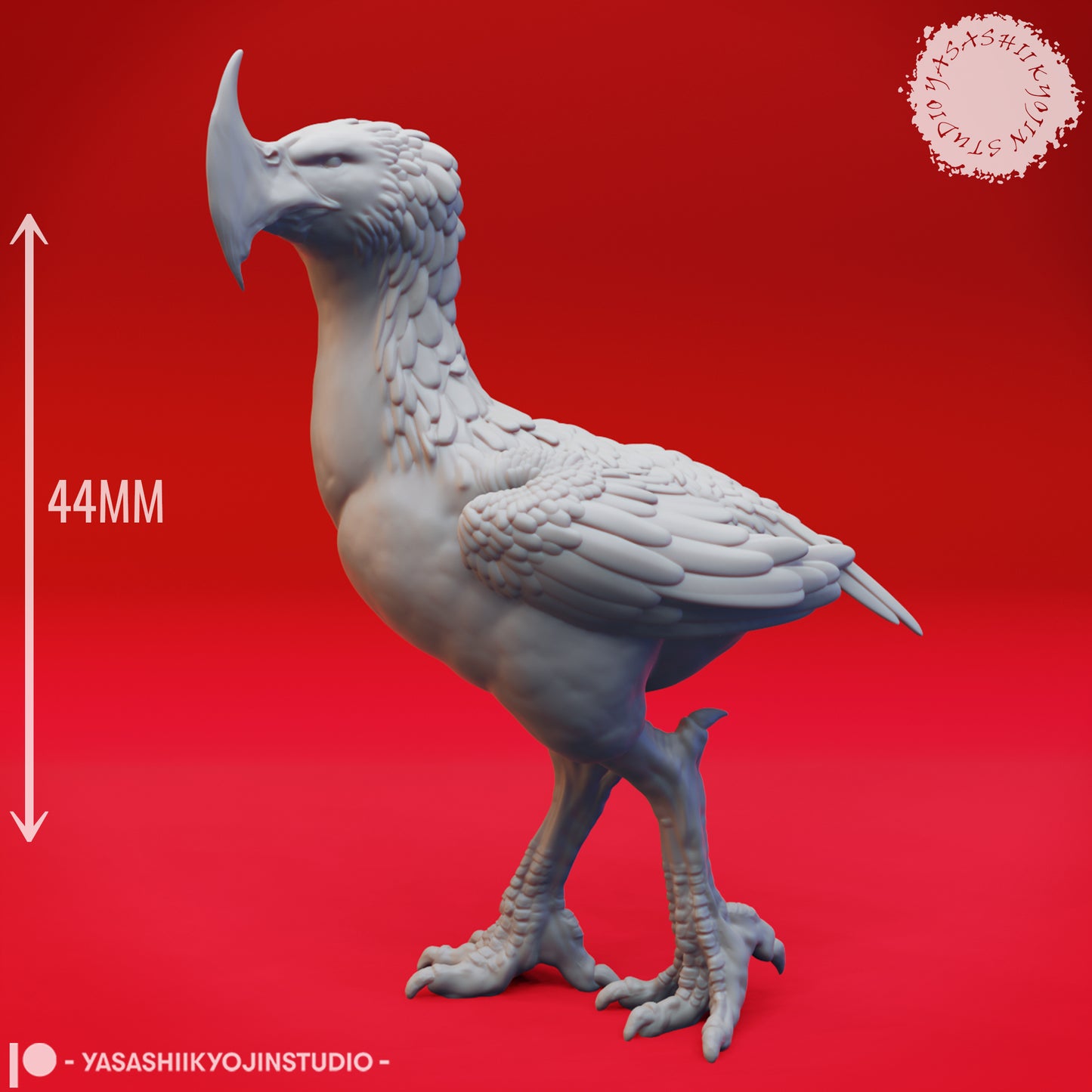 Axe Beak - Tabletop Miniature STL