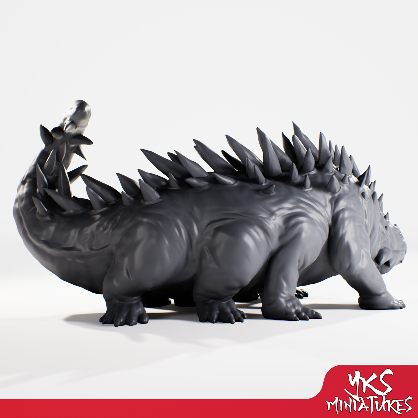 Basilisk - 3D Printed Mini for Tabletop Gaming, Dungeons and Dragons, Pathfinder, Kings of War and other RPG's