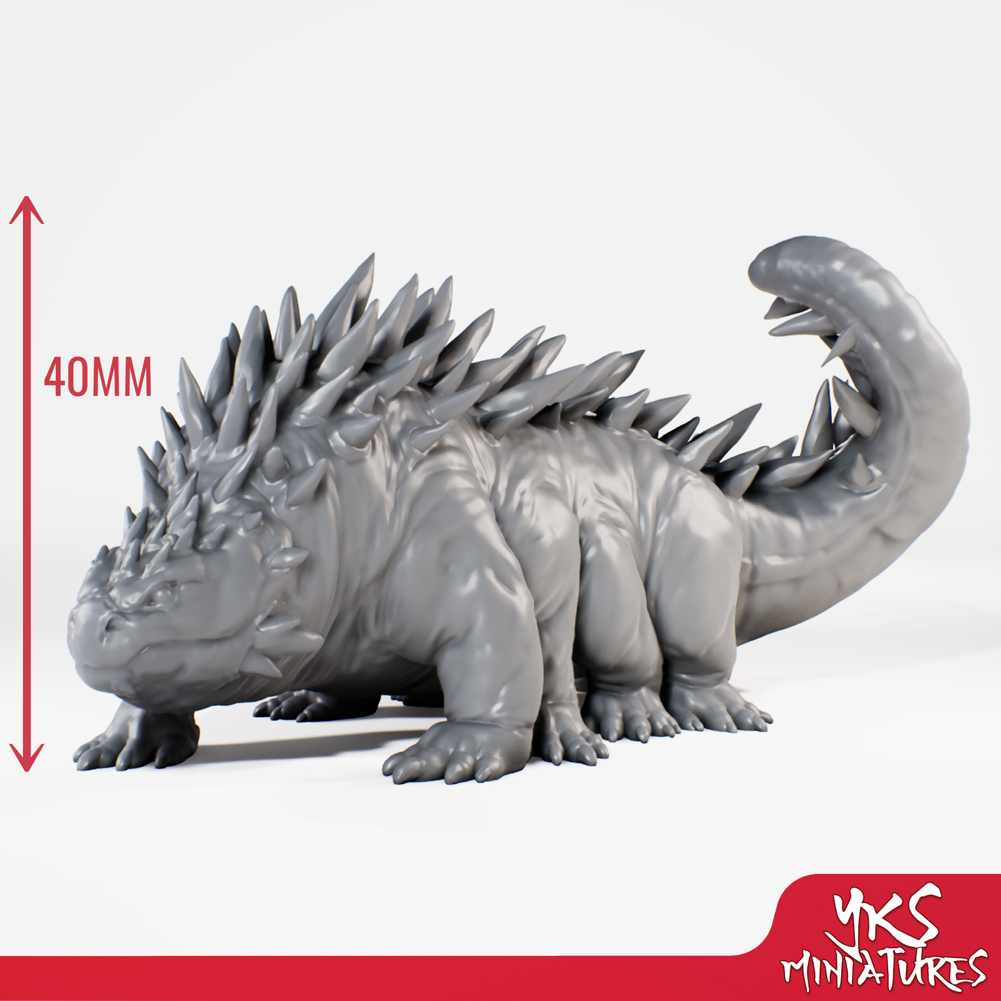 Basilisk - 3D Printed Mini for Tabletop Gaming, Dungeons and Dragons, Pathfinder, Kings of War and other RPG's