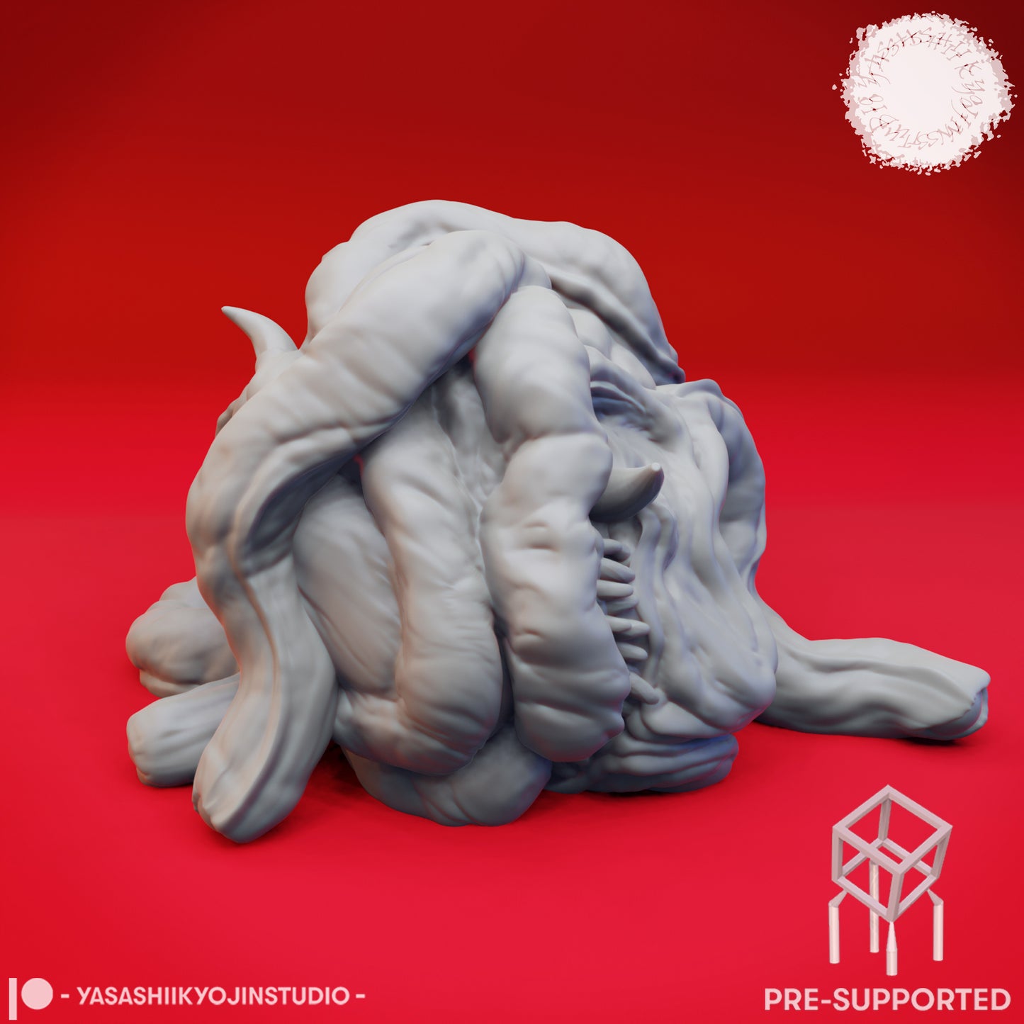 Beholder - Defeated - Tabletop Miniature (Pre-Supported STL)