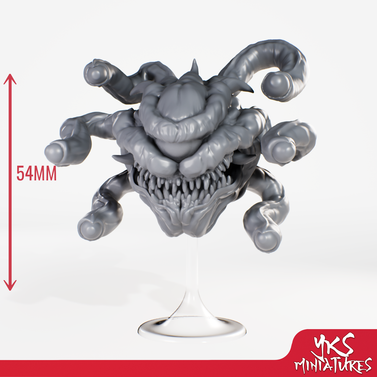 Beholder - 3D Printed Mini for Tabletop Gaming, Dungeons and Dragons, Pathfinder, Kings of War and other RPG's