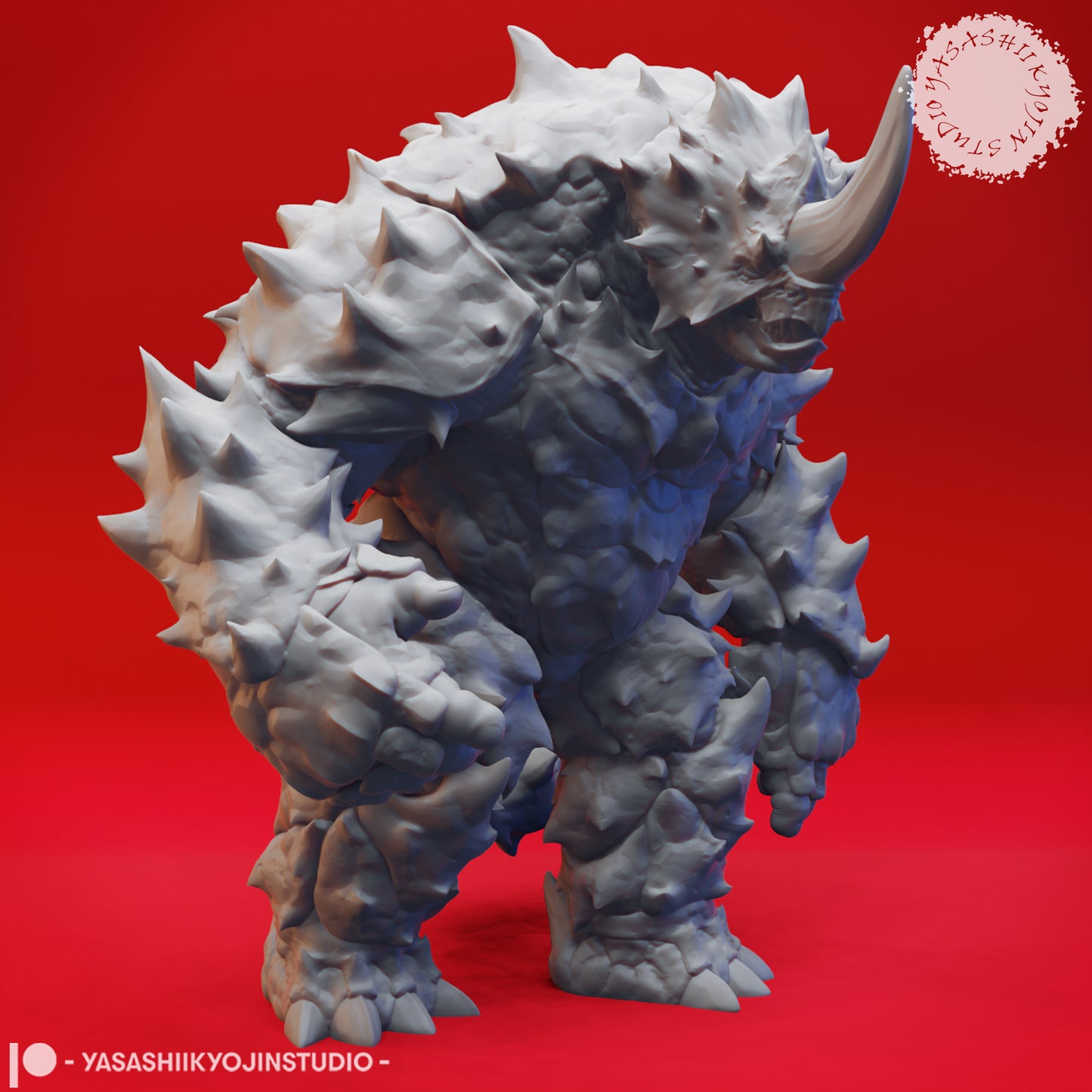 Braxat - 3D Printed Mini for Tabletop Gaming, Dungeons and Dragons, Pathfinder, Kings of War and other RPG's