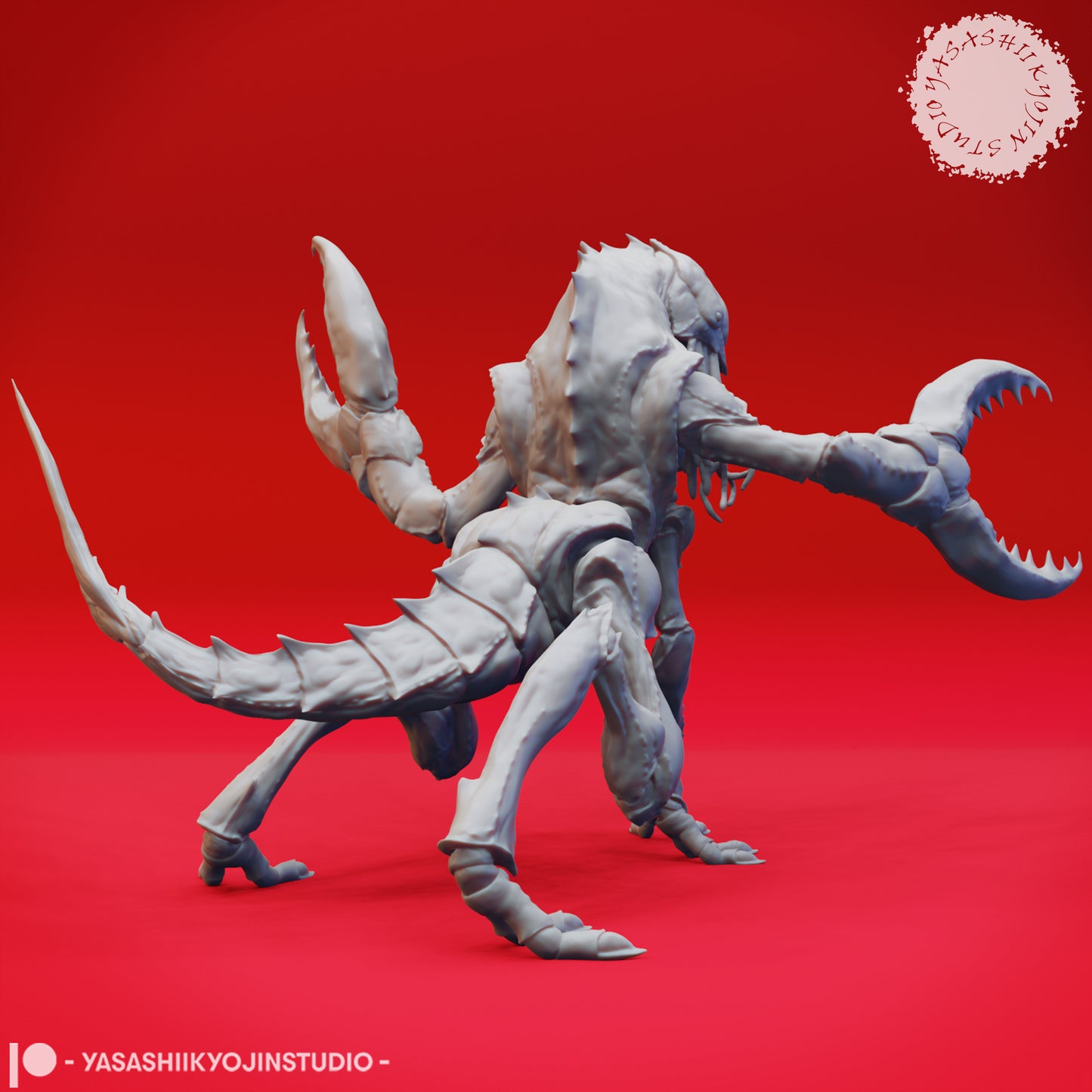 Chuul - Alert - Tabletop Miniature (Pre-Supported STL)