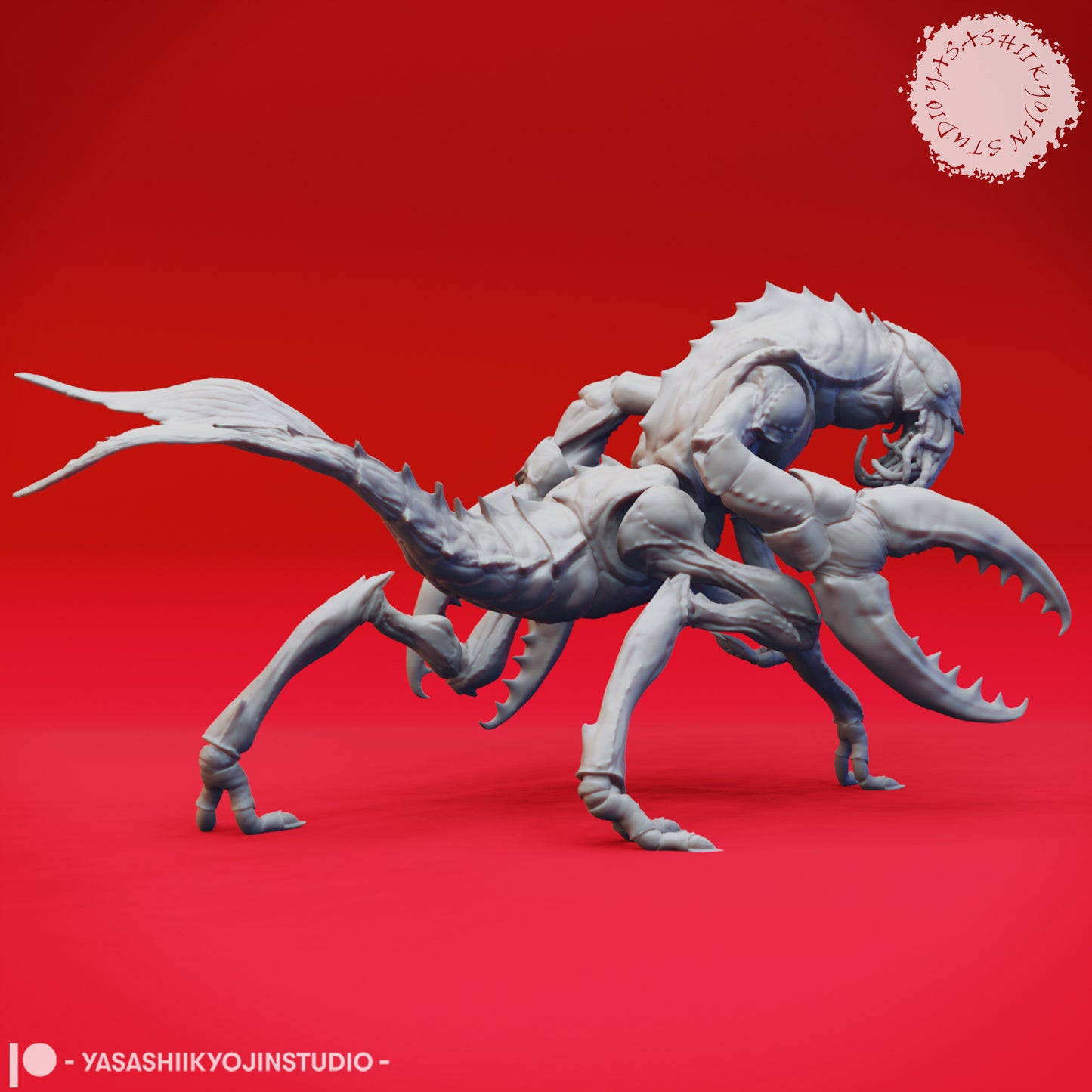 Chuul - Charging - Tabletop Miniature (Pre-Supported STL)