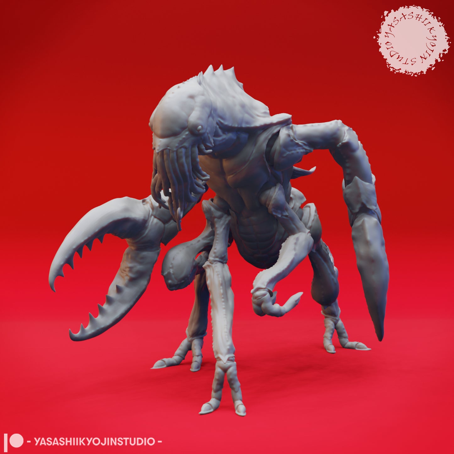 Chuul - Charging - Tabletop Miniature (Pre-Supported STL)
