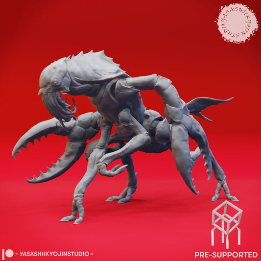 Chuul - Charging - Tabletop Miniature (Pre-Supported STL)