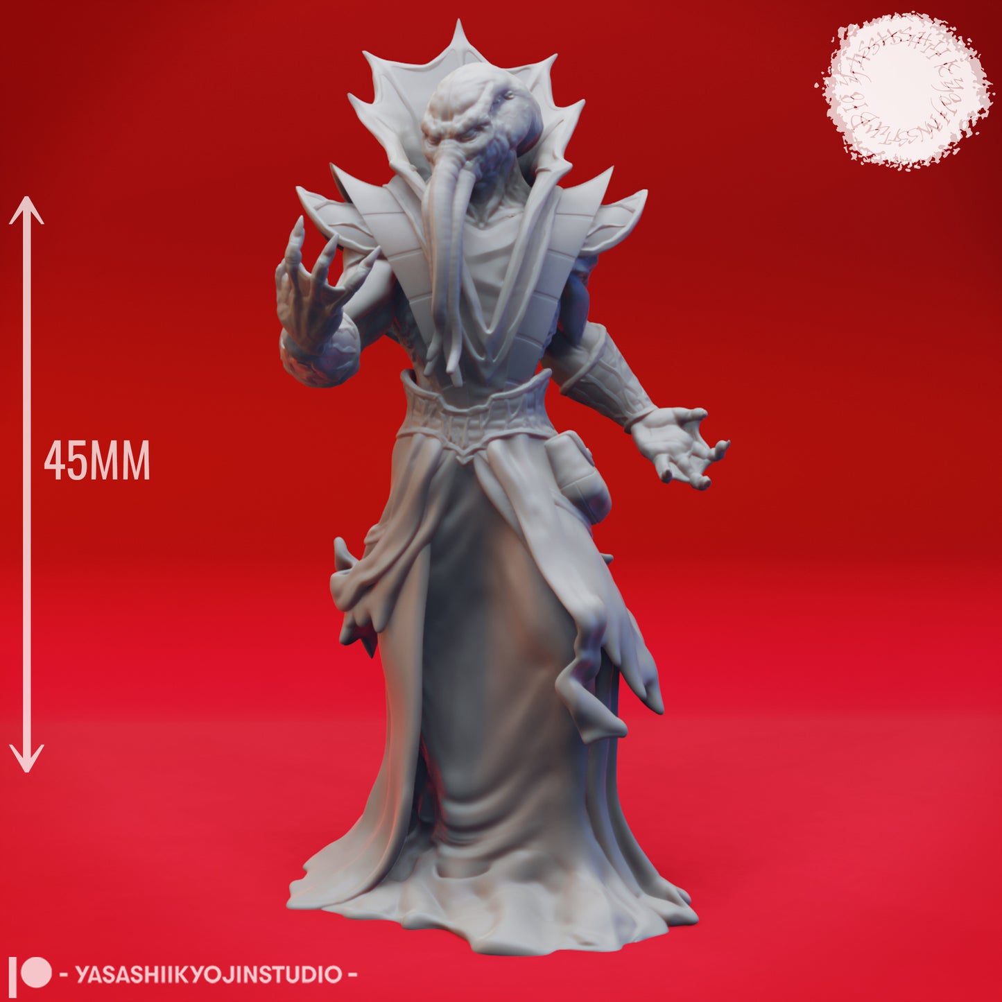 Mind flayer Warband - Bundle - 3D Printed Minis for Tabletop Gaming, Dungeons and Dragons, Pathfinder, Kings of War and other RPG's