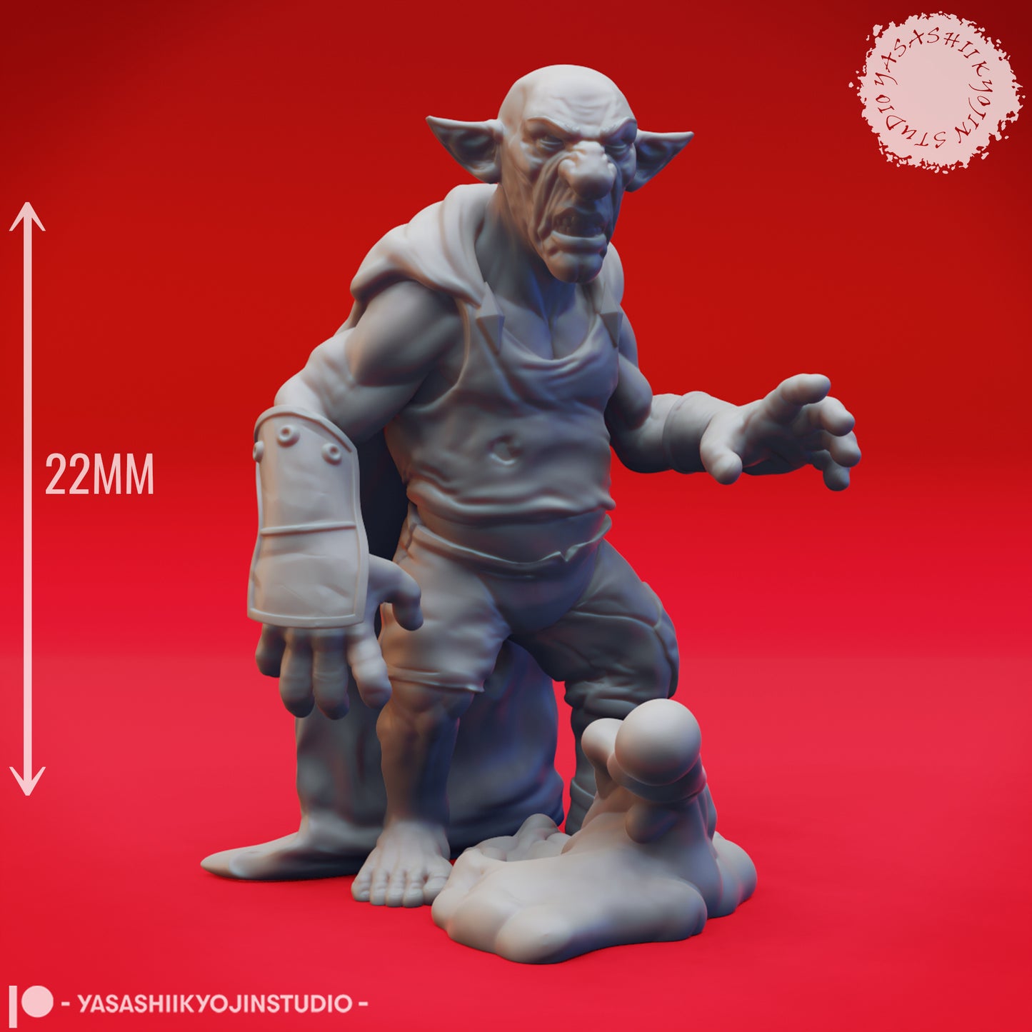 Deep Gnomes  - OotA NPCs - Bundle - 3D Printed Mini for Tabletop Gaming, Dungeons and Dragons, Pathfinder, Kings of War and other RPG's