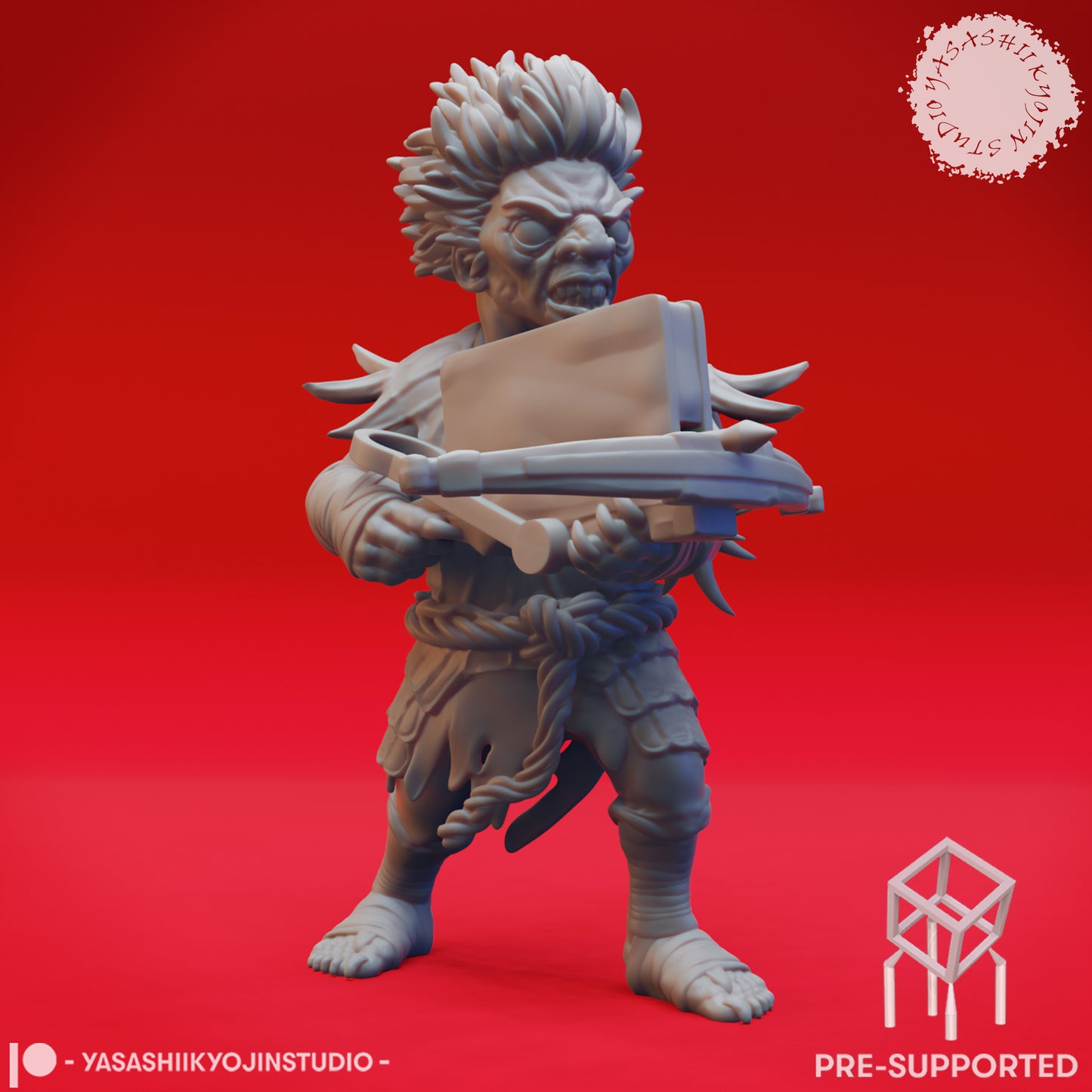 Derro - Repeating Crossbow - Tabletop Miniature (Pre-Supported STL)