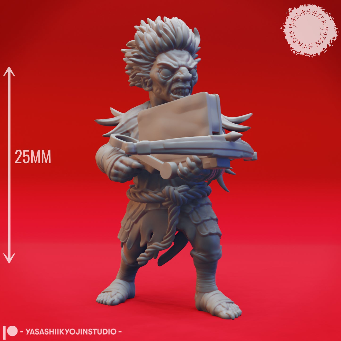 Derro - Repeating Crossbow - Tabletop Miniature (Pre-Supported STL)
