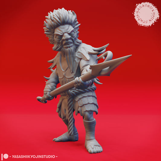 Derro - Shortspear - Tabletop Miniature STL