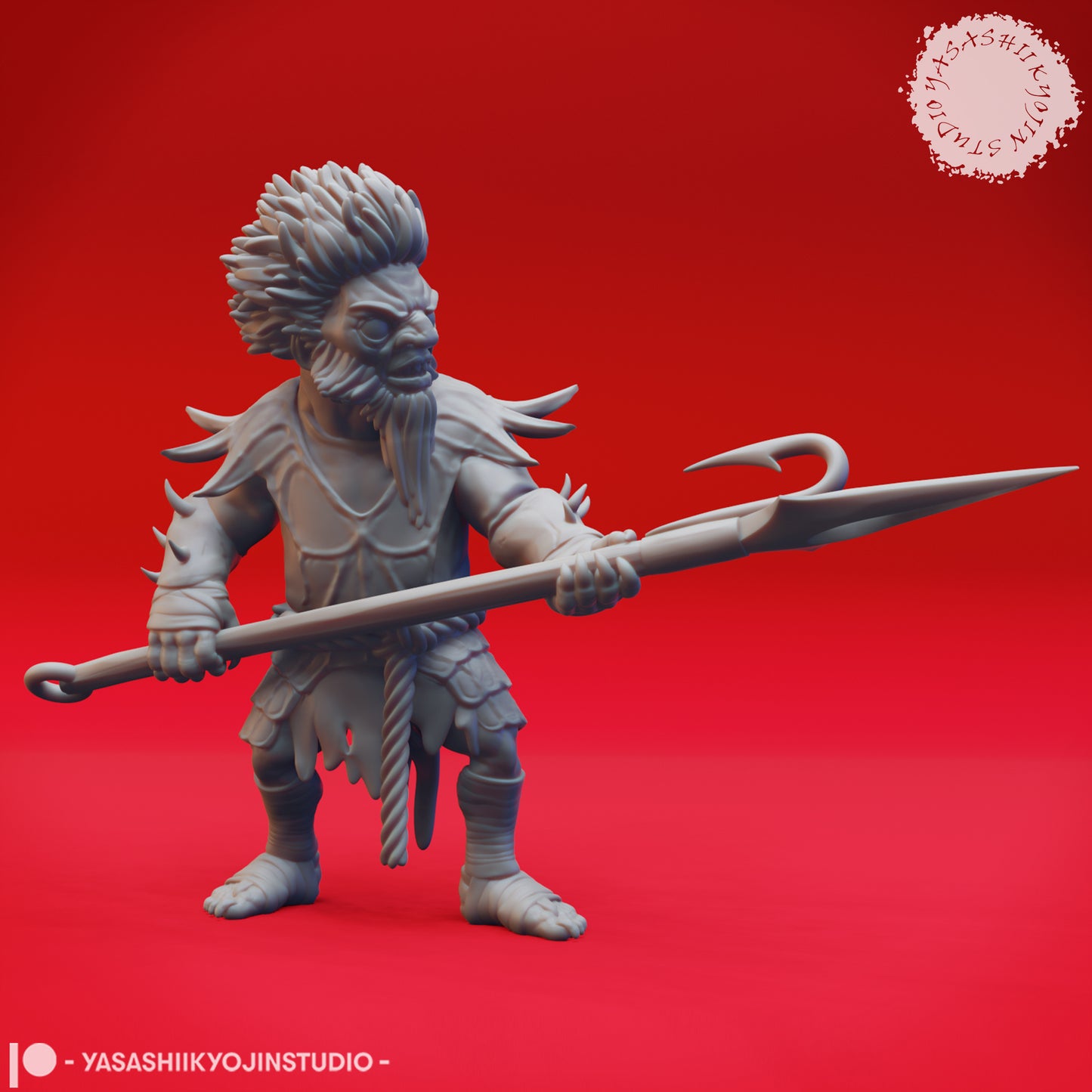 Derro - Shortspear - Tabletop Miniature STL