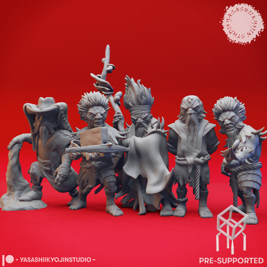 Band of Derro - Bundle - Tabletop Miniatures (Pre-Supported STL)