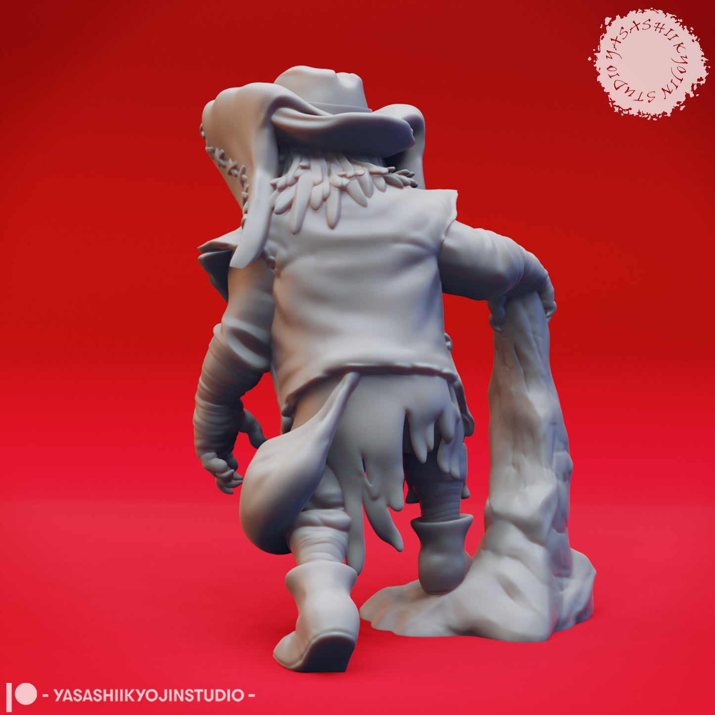 Derro - Droki - 3D Printed Mini for Tabletop Gaming, Dungeons and Dragons, Pathfinder, Kings of War and other RPG's