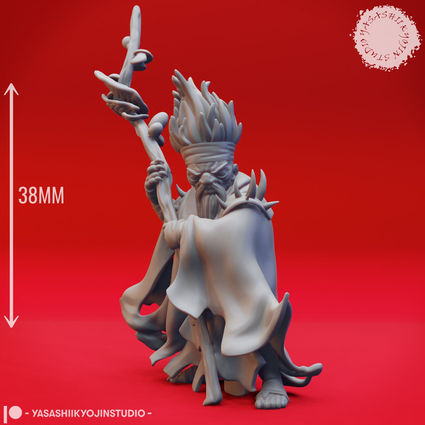 Derro - Savant - Tabletop Miniature (Pre-Supported STL)