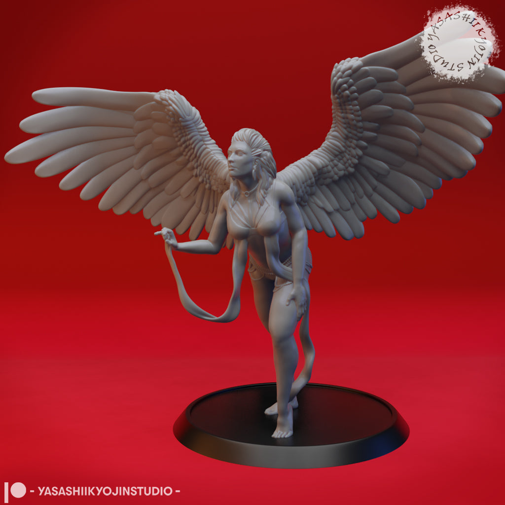 Deva - 3D Printed Mini for Tabletop Gaming, Dungeons and Dragons, Pathfinder, Kings of War and other RPG's