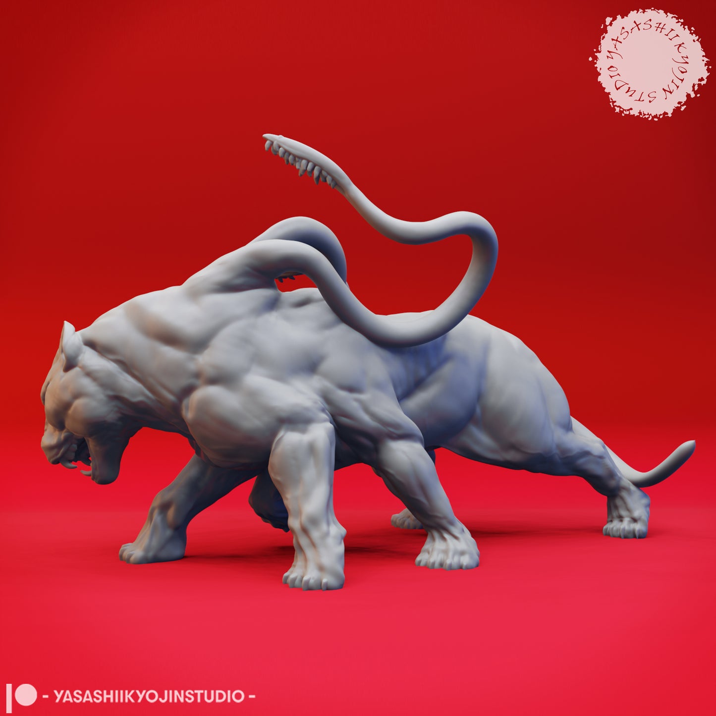 Displacer Beast - Agro - Tabletop Miniature (Pre-Supported STL)