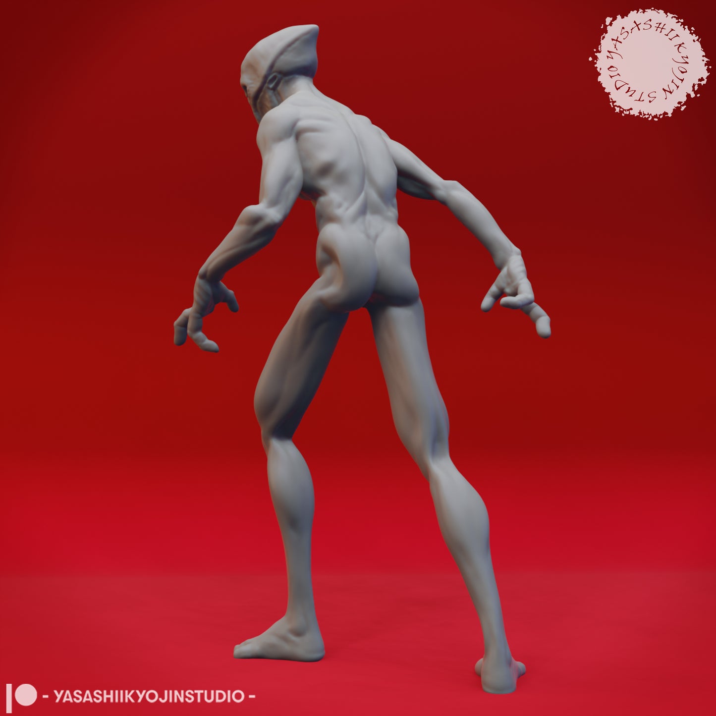Doppelganger - 3D Printed Mini for Tabletop Gaming, Dungeons and Dragons, Pathfinder, Kings of War and other RPG's