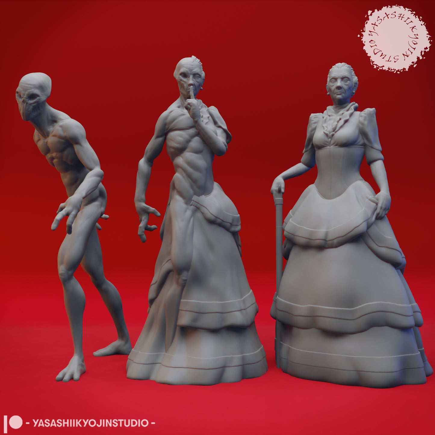 Doppelganger Transformations - Bundle - 3D Printed Mini for Tabletop Gaming, Dungeons and Dragons, Pathfinder, Kings of War and other RPG's