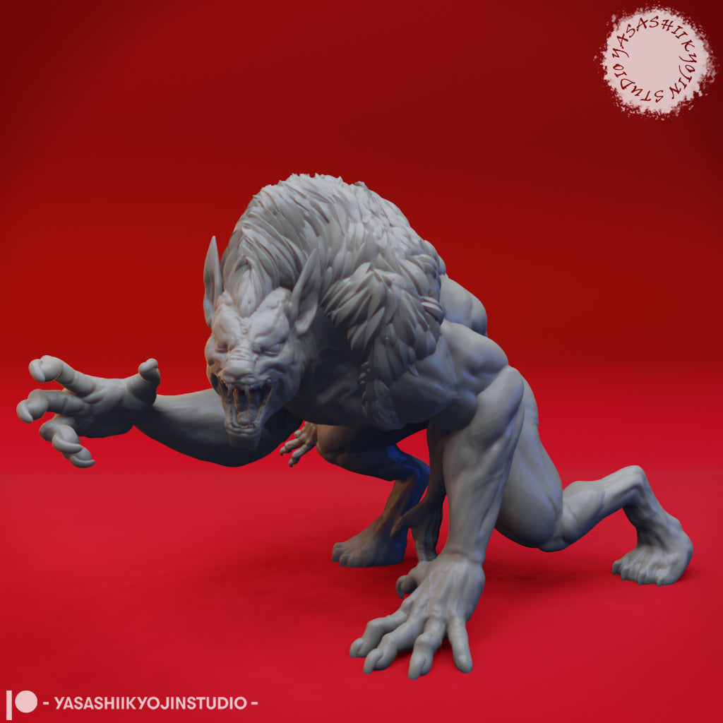 Draegloth - 3D Printed Mini for Tabletop Gaming, Dungeons and Dragons, Pathfinder, Kings of War and other RPG's