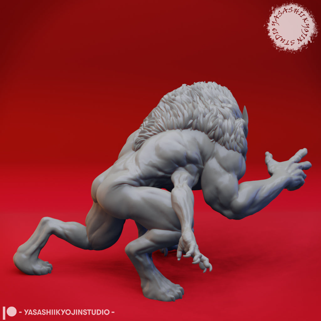 Draegloth - 3D Printed Mini for Tabletop Gaming, Dungeons and Dragons, Pathfinder, Kings of War and other RPG's