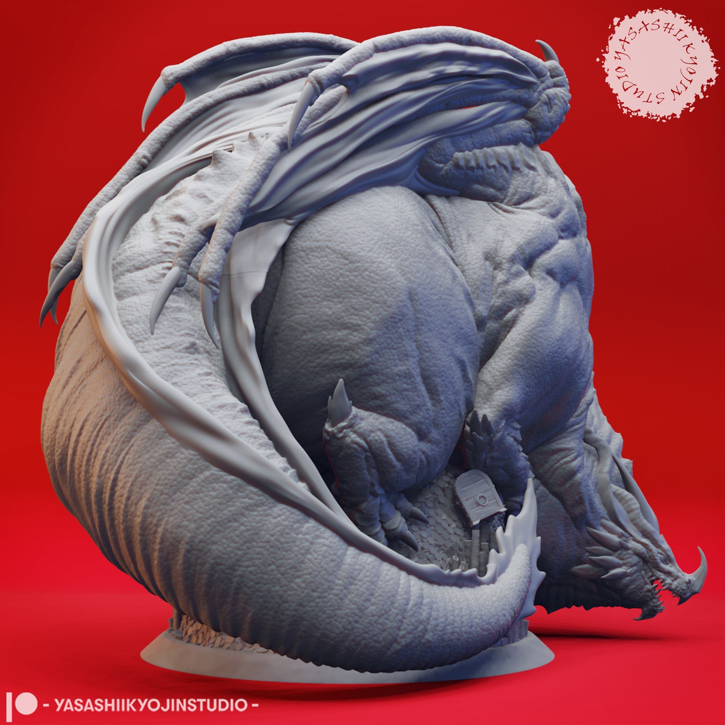 Themberchaud - Tabletop Miniature (Pre-Supported)