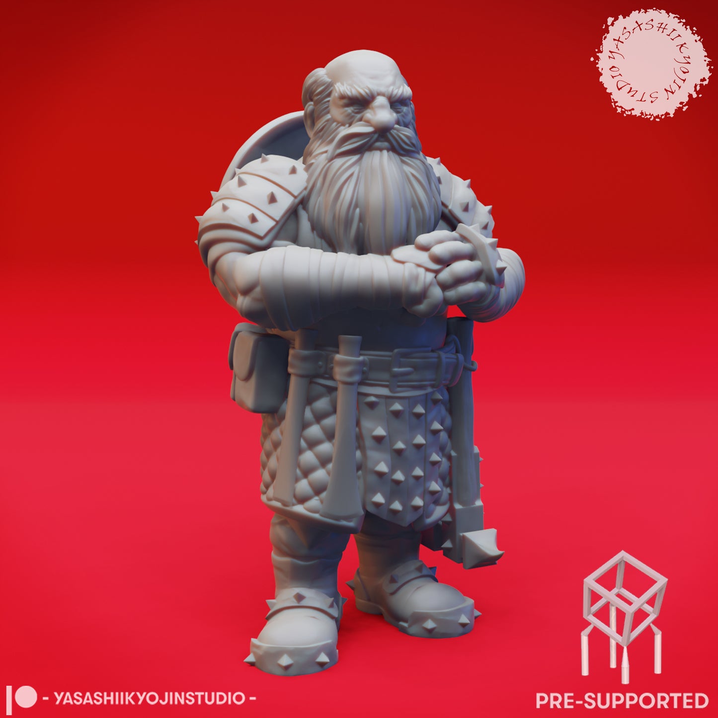 Duergar - Knuckles - Tabletop Miniature (Pre-Supported STL)