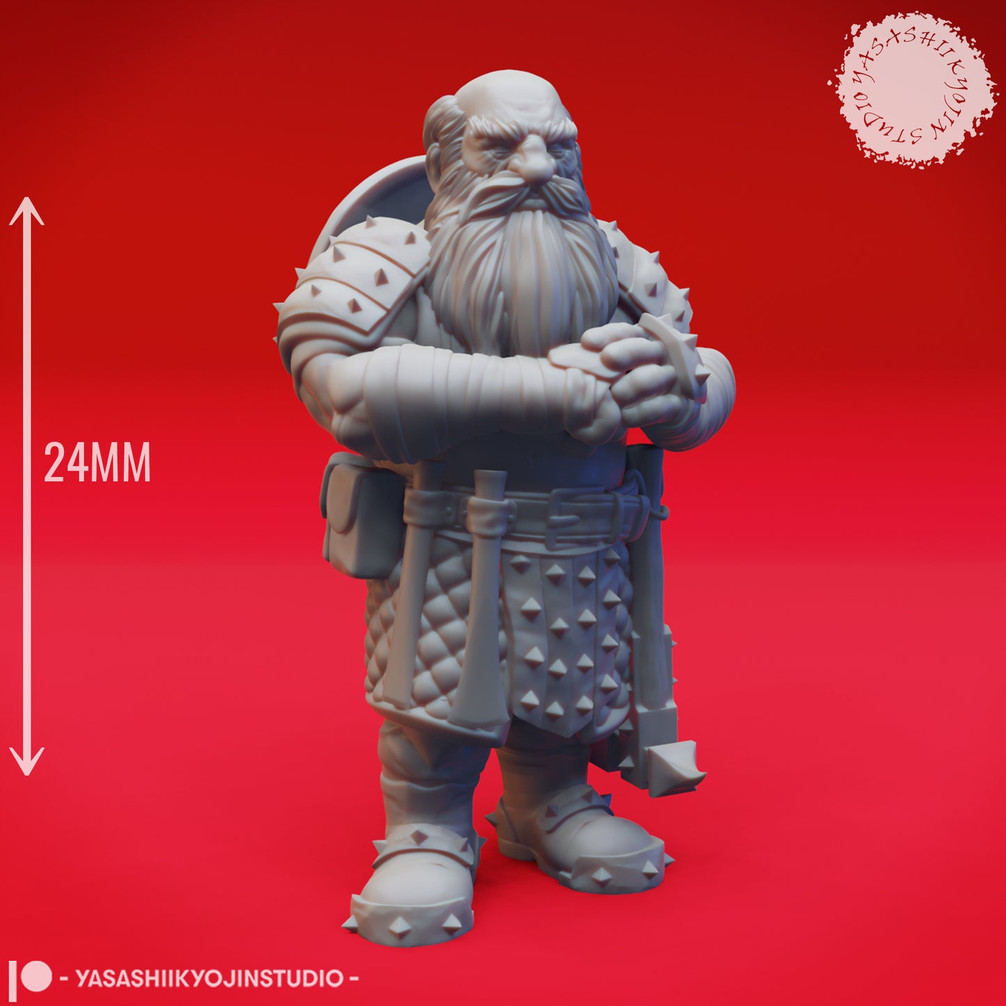 Knot of Duergar - Bundle - 3D Printed Mini for Tabletop Gaming, Dungeons and Dragons, Pathfinder, Kings of War and other RPG's